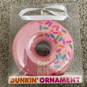Dunkin' Pink Donut Ornament